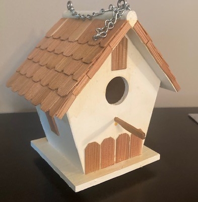 Handcrafted Custom Wood Birdhouse