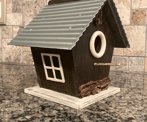 Handcrafted Custom Wood Birdhouse