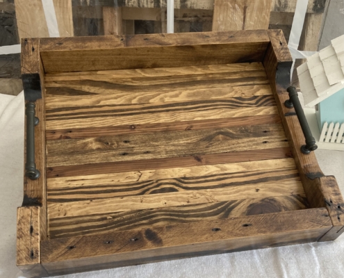 Handcrafted Custom Wood Tray
