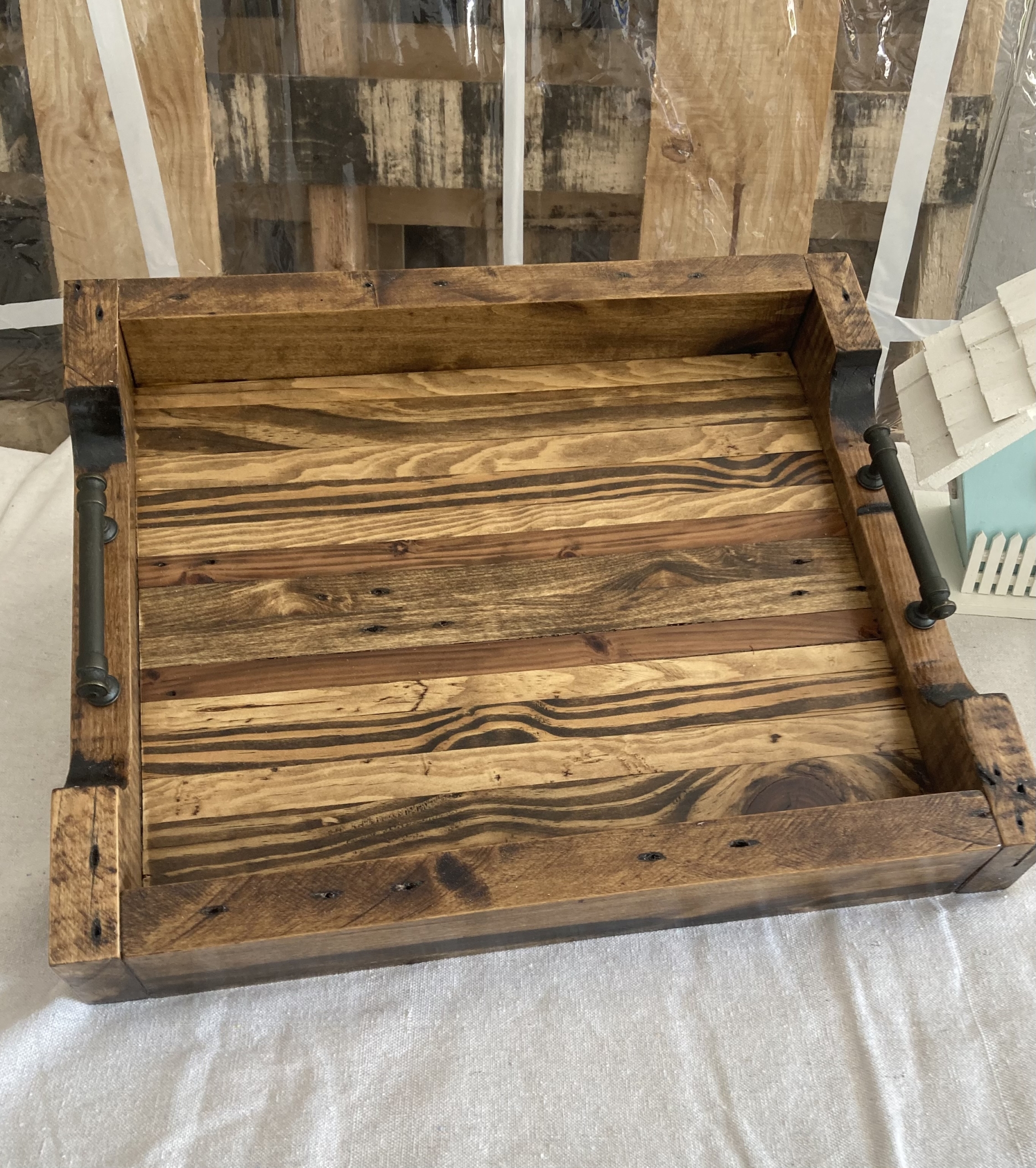 Handcrafted Custom Wood Tray