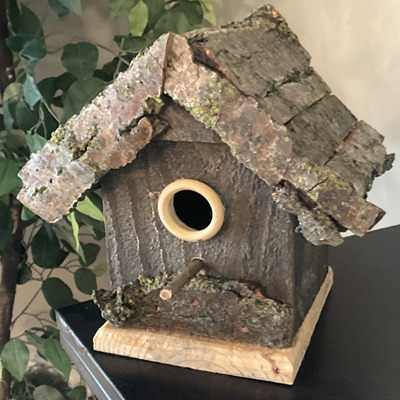 Handcrafted Custom Wood Birdhouse