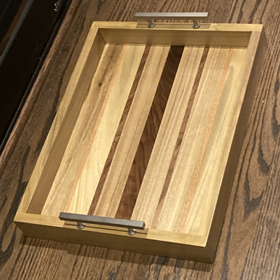 Handcrafted Custom Wood Trays